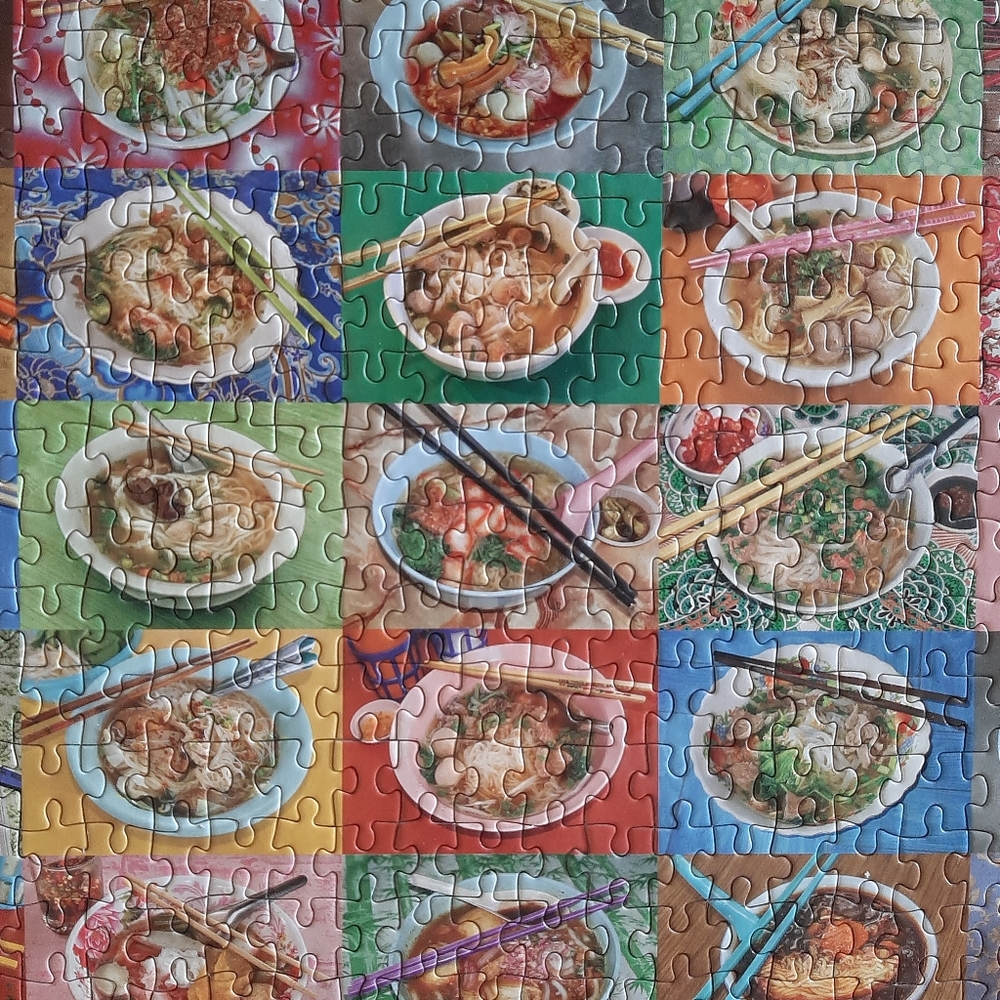 Noodles For Lunch Puzzle - Galison - 500 pieces - Picture 2 of 5